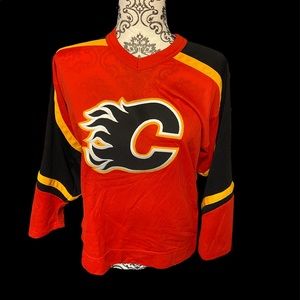 Calgary flames licensed team jersey